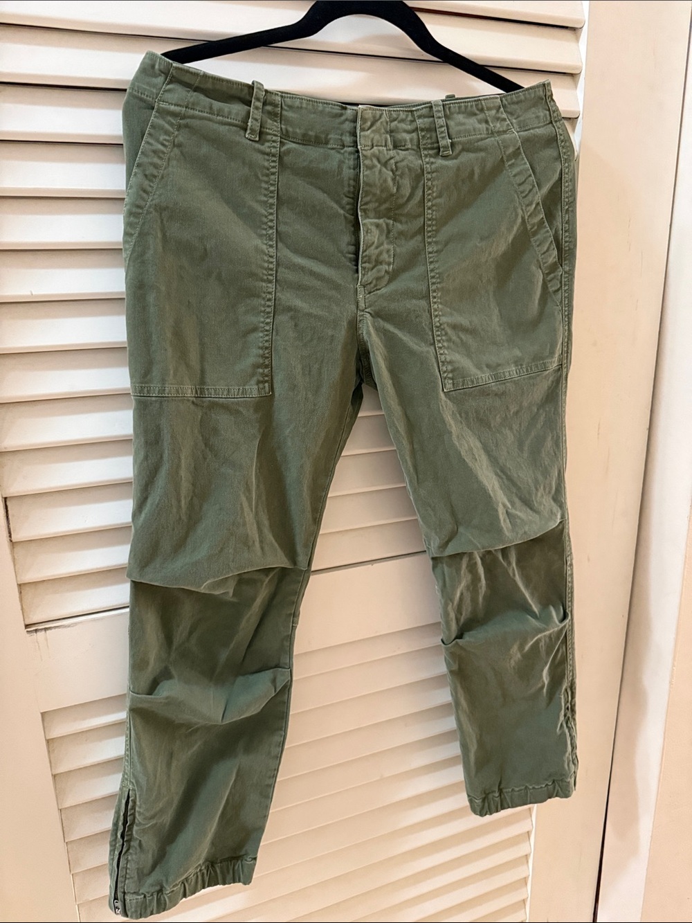 Olive Green Cargo Pants